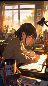 studyvibes - best studysongs, studymusic, study through the night, chill studysongs, calm studysongs Musik zum Lernen playlist cover