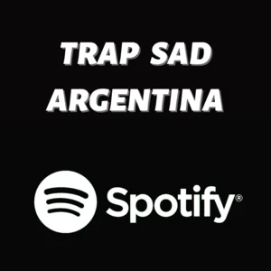 TRAP SAD ARGENTINA ❤️‍🩹 Spotify playlist cover art