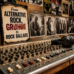 Rock Alternative Soundboard: Grunge to Rock Ballads Spotify playlist cover art