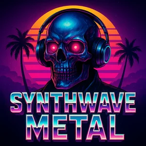 Synthwave Metal playlist cover