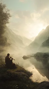 Flute for Sleep playlist cover