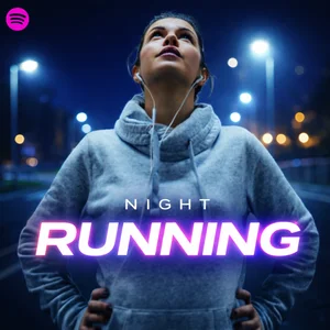 NIGHT RUNNING 2026 🌙 🏃‍♀️  playlist cover