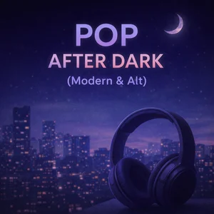 Pop After Dark (Modern & Alt) Spotify playlist cover art