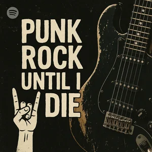 Punk Rock Until I Die Spotify playlist cover art