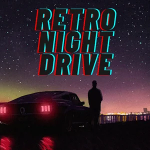 RETRO NIGHT DRIVE Spotify playlist cover art