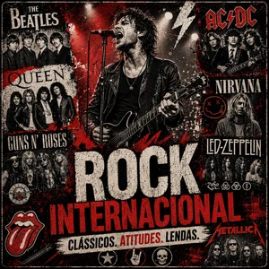 Rock internacional e rock alternativo Spotify playlist cover art