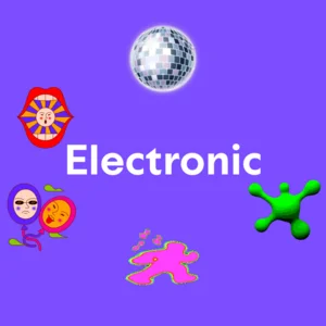 Electronic Spotify playlist cover art