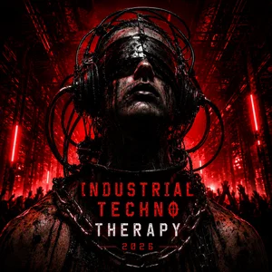 Industrial Techno Therapy🖤 Spotify playlist cover art