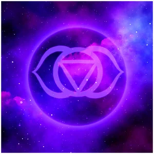 ajna meditation 💙🧘‍♀️ 852 hz chakra third eye frequency playlist cover