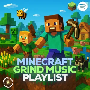 Minecraft Gaming Music 💎⚔️ Spotify playlist cover art