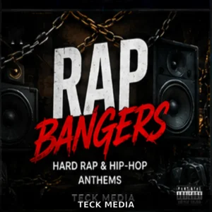 🔊 RAP BANGERS — Hard Rap & Hip-Hop Anthems playlist cover