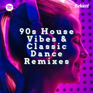 90s House Vibes & Classic Club Dance Remixes ⚡ Spotify playlist cover art