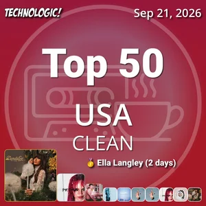 Top 50 USA CLEAN playlist cover