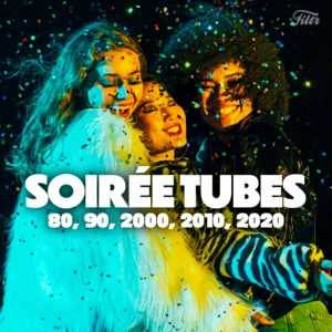 Soirée Tubes 🕺 Playlist fête hits années 80 90 2000 2010 2020 playlist cover