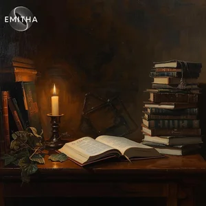 Dark Academia and Study Music playlist cover