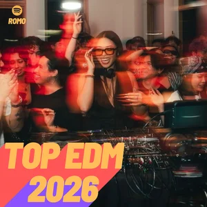 TOP EDM 2026 Spotify playlist cover art