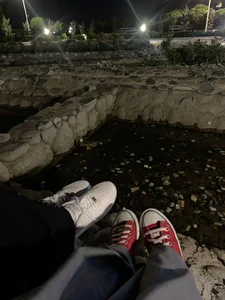 pov: we’re outside talking while the party gets louder inside