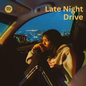 Late Night Drive Playlist Spotify playlist cover art