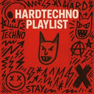 Secret Hardtechno Spotify playlist cover art
