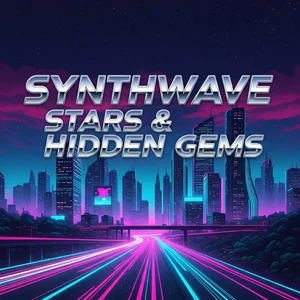 Synthwave Stars & Hidden Gems playlist cover