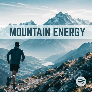 #3. MOUNTAIN ENERGY MUSIC - Hiking, Running, Cycling Biking Playlist Spotify