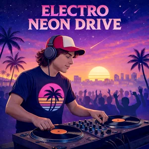 Electro Neon Drive cover