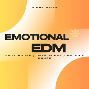 Emotional EDM - Chill House / Deep House / Melodic House - NIGHT DRIVE Spotify playlist cover art