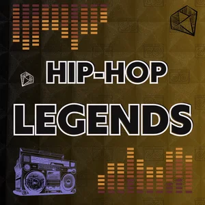 HIP-HOP LEGENDS Spotify playlist cover art