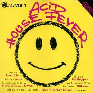 Acid House 1988/1989, 80s, 80er, Oldschool, Oldskool, Rave, Housemusic, Hip House, New Beat, EBM cover