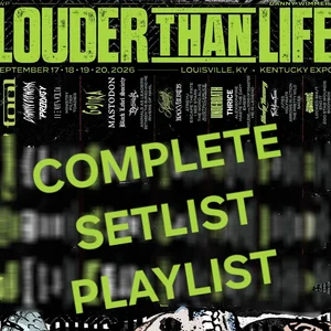 LOUDER THAN LIFE 2026 COMPLETE SETLIST PLAYLIST playlist cover