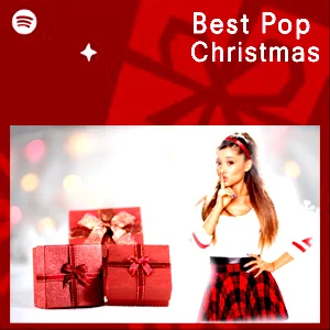 Best Pop Christmas Songs 2026 playlist cover