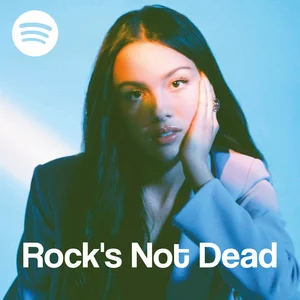 Rock's Not Dead Spotify playlist cover art