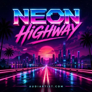 🌆 Neon Highway (Retrowave, Outrun, Dark Synth, Cyberpunk, Chillwave, Vaporwave)