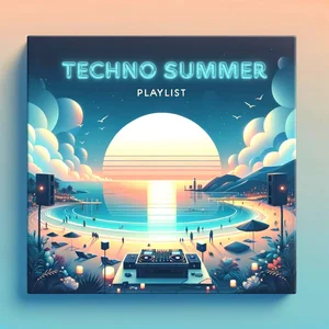 Techno Summer Spotify playlist cover art