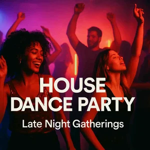 Cover art for HOUSE DANCE PARTY 🎶 Late Night Gatherings