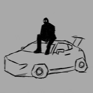 Lo-Fi Hip Hop Night Drive Spotify playlist cover art