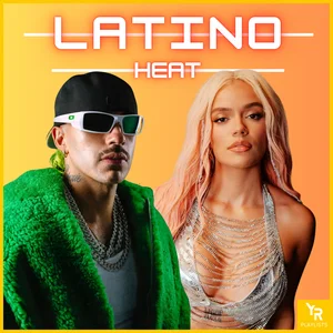 Latino Heat 2025 Spotify playlist cover art