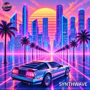 Synthwave 🌆 Retrowave Night Drive artwork