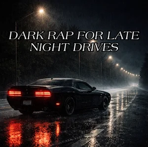 DARK RAP FOR LATE NIGHT DRIVES Spotify playlist cover art