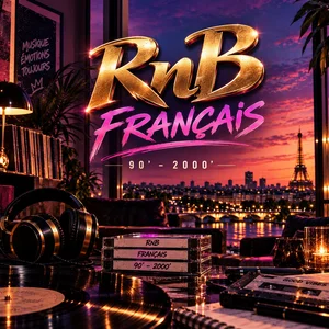 Hits RnB français années 1990's 2000's Pop urbaine playlist cover
