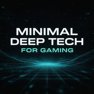 Minimal Deep Techno for Gaming Spotify playlist cover art