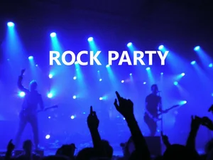 Rock Party Spotify playlist cover art