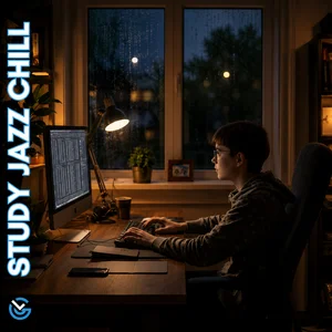 Study Jazz Chill, Instrumental, Focusing, Studying Spotify playlist cover art