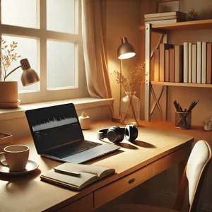 non-AI Music for Solo Teleworking Spotify playlist cover art