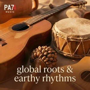 global roots & earthy rhythms Spotify playlist cover art