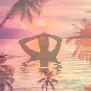 Sunset & Summer Vibes 🌴 Spotify playlist cover art
