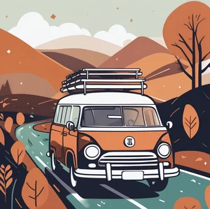 Indie Folk Roadtrip ✨ Spotify playlist cover art