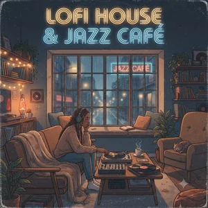 LoFi House & Jazz Café Spotify playlist cover art