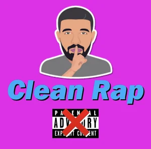 Clean rap/edited Hip Hop music Spotify playlist cover art