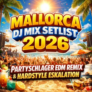 Mallorca DJ Mix Setlist 2026 🎧  Partyschlager EDM Remix & Hardstyle Eskalation Spotify playlist cover art